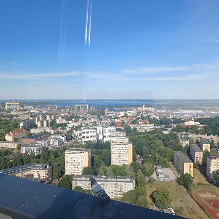Hanza Tower Ajp Lux Apartment Szczecin Extérieur photo